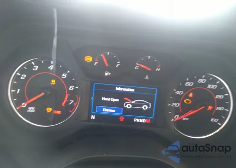 2021 Chevrolet Camaro Rwd Lt1 из США, поврежденный, VIN 1G1FF1R74M0106772